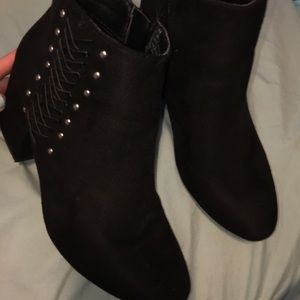 Black booties